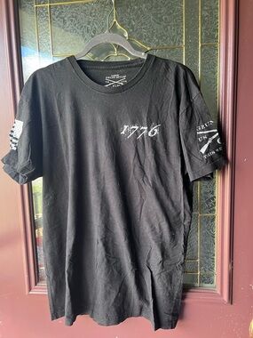 Grunt Style Black 1776 Short Sleeve Graphic Tee